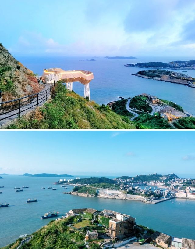 尧珈·星罗海野是一間法式院落民宿，出門就能欣賞海景。