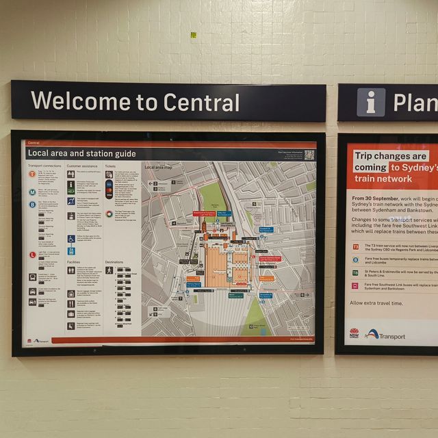 澳洲悉尼中央車站（Central Station）。