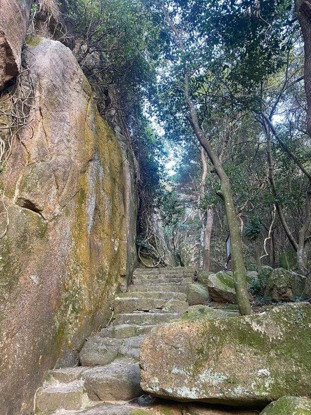 舟山白山景區丨與普陀山隔海相望。