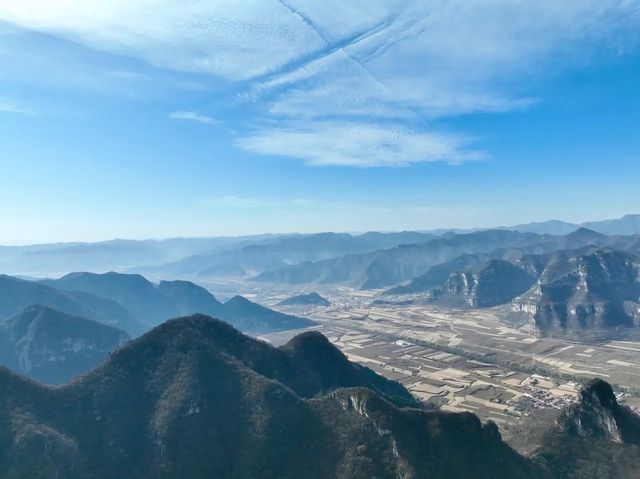 深秋的太行山 藏着一方靈秀。