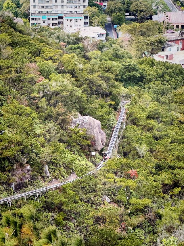 汕頭竟然有懸空纜車絲滑極速滑道附攻略