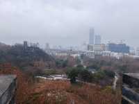 冒雨遊覽鎮江北固山