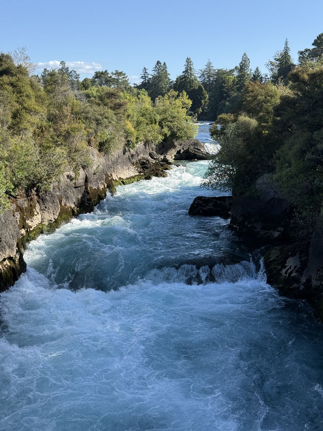 Witness The Full Power Of Mother Nature, Huka Falls Taupo NZ