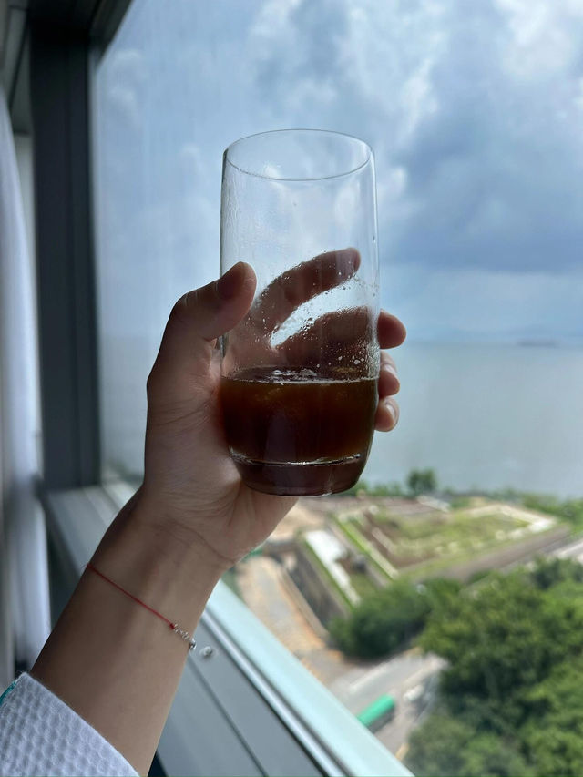 香港數碼港艾美酒店：海景浪漫之約