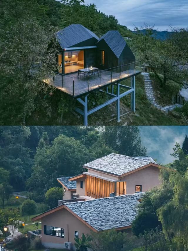 陝西安康避世秘境｜遠山近霧，樹屋雲霞