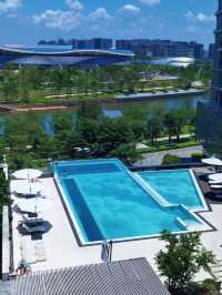 🏊🏻‍♂️深圳高空游向日落！CP值爆錶無邊際泳池Staycation🌇