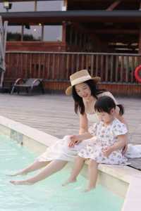 杭州自駕1小時，帶女兒入住童話木屋