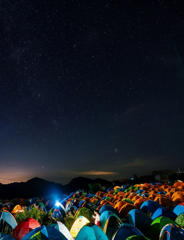 萍鄉旅遊攻略武功山露營
