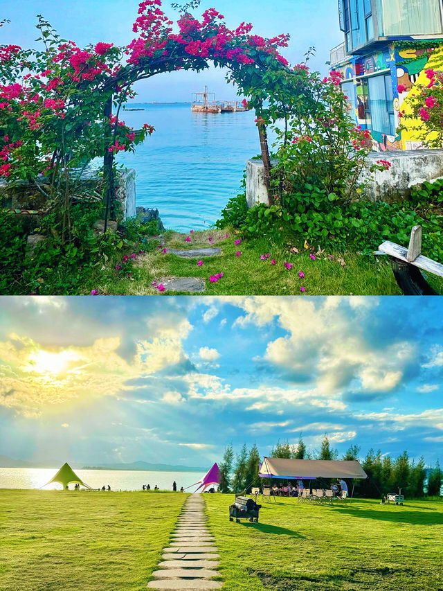 無法想像，防城港白浪灘嘅晴天有幾靚