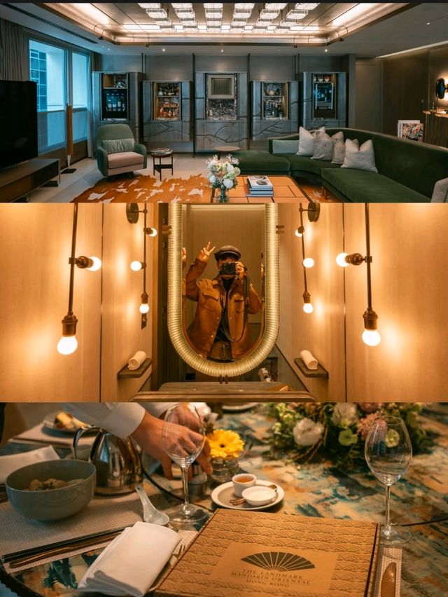 Mandarin Oriental Hotel, recommended for you to stay once 🇭🇰😍