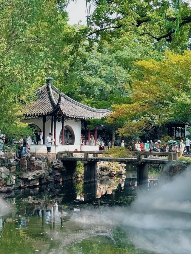 70蚊門票真係值爆！拙政園呢扇『神仙花窗』直接封神，美到令人窒息！