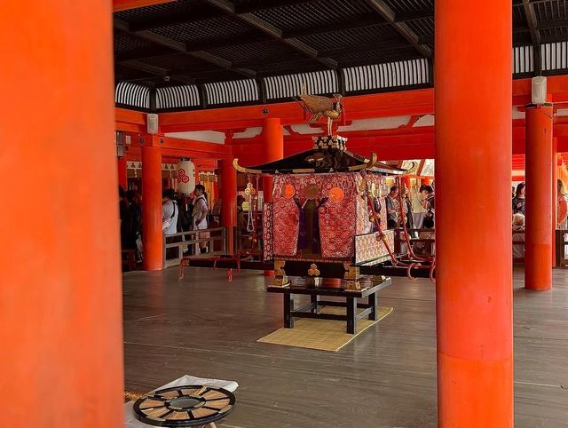 最靚嘅鳥居同嚴島神社管弦祭神儀式