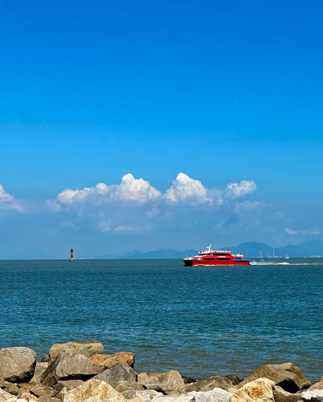 珠海野狸島｜離城市最近嘅海島浪漫，1秒get海邊度假感🏖️

週末逃離城市計劃！珠海野狸島，離市區僅