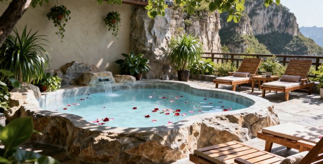 冬季必打卡！保定淶源白石山溫泉度假區玩雪+泡湯攻略