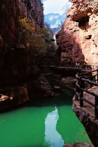 Yuntai Mountain in late autumn and early winter is an undeniable source of healing