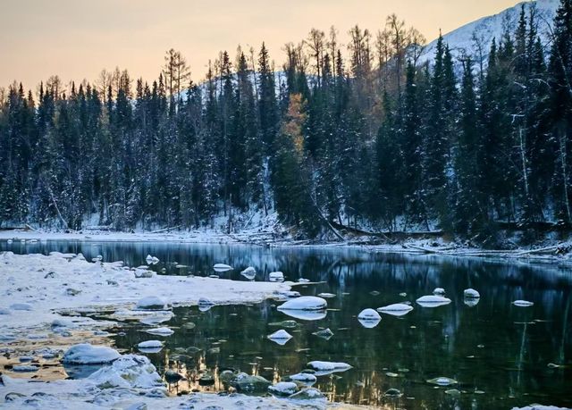 自駕新疆｜凜冬之際，與喀納斯的一場邂逅～