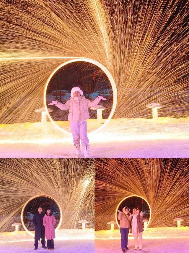 打卡雪謠居客棧拍最美煙花照片 打卡雪謠居客棧拍最美煙花照片