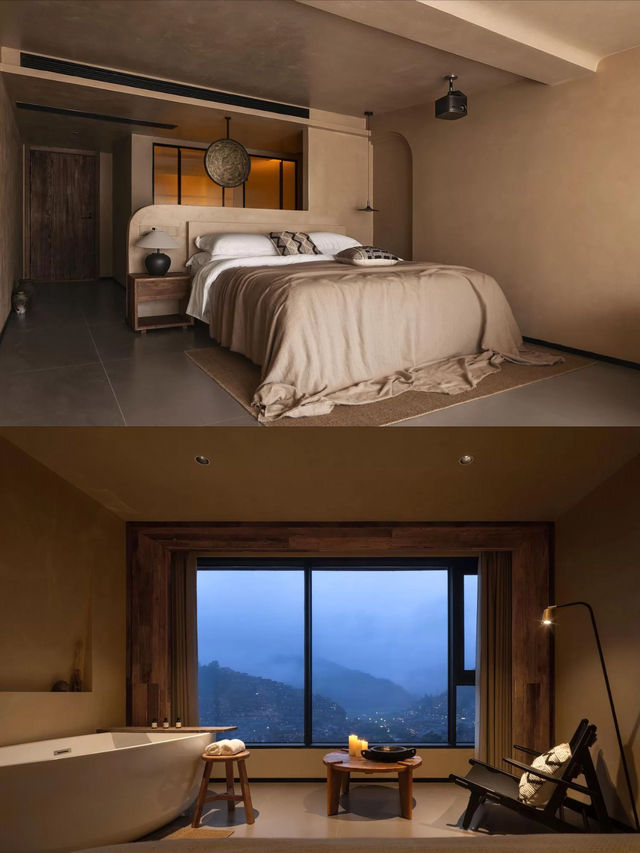 躺看千戶苗寨!這家侘寂風民宿美到窒息 躺看千戶苗寨!這家侘寂風民宿美到窒息