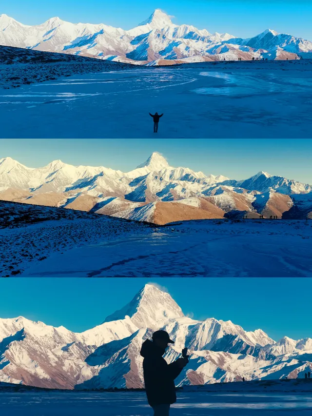 在冷噶措封山之前,我站在了這裡 在冷噶措封山之前,我站在了這裡