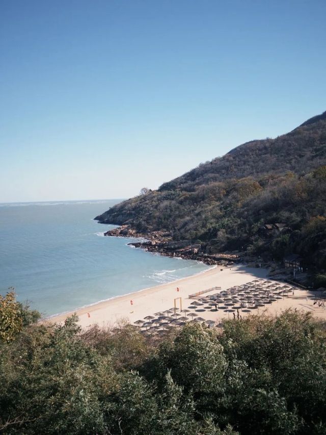 連島景區冬日免費開放，獨享山海浪漫
