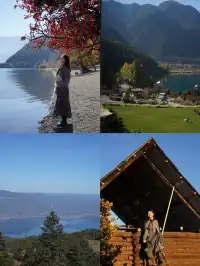 瀘沽湖冬日封神打卡地 每年都想衝