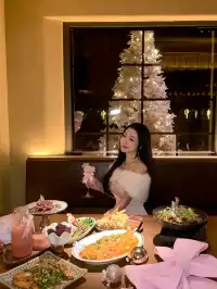 抓住長春的粉色聖誕樹啦 