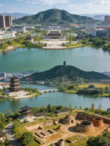 Fengcheng, a town of swords, boasts both ancient charm and modern elegance, offering breathtaking scenery.