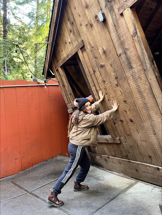 The Mystery of Standing at a 45-Degree Tilt at a Lesser-Known Spot in the San Francisco Bay Area