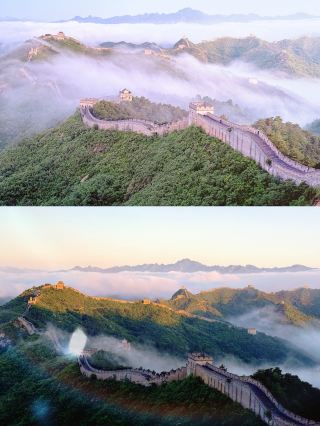 午前4時に金山嶺へ急行！ただ壮大な万里の長城雲海日の出のためだけに