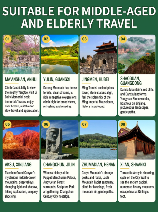 Take your parents to 8 slow travel spots with fewer crowds, smooth roads, and delicious food—worry-free and relaxing