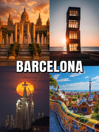 Barcelona | Discover southern European romance through light, architecture, and seaside sunsets