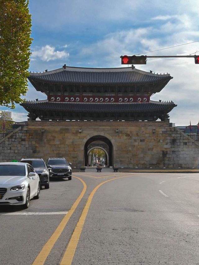 【韓国旅行🇰🇷】水原(スウォン)観光！有名な八達門へ行ってみた！