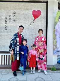 東京親子遊 - 淺草租借和服分享