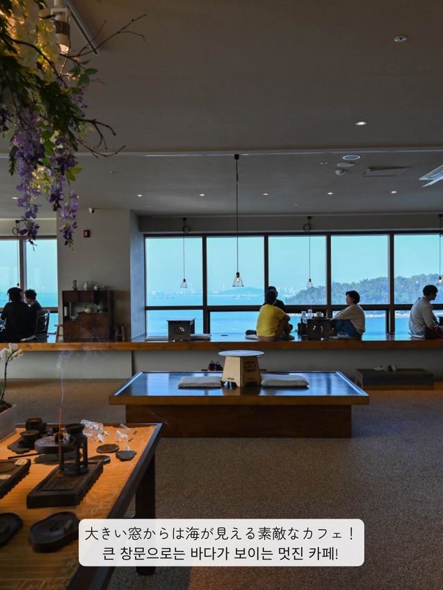 【 仁川 / 永宗島 】オーシャンビューの伝統茶やお菓子が楽しめるカフェ