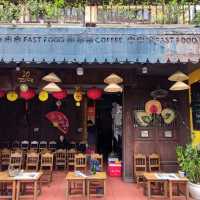 Cafes beside Railway Track