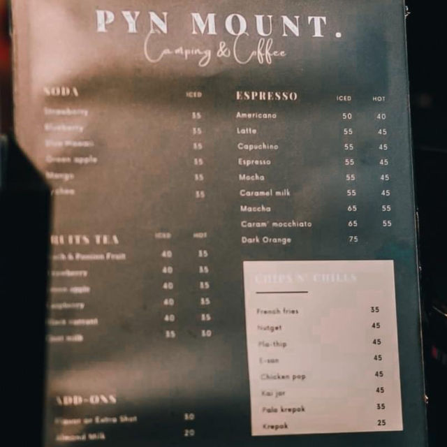 PYNMOUNT ร้านคาเฟ่สวยในป่าเขา