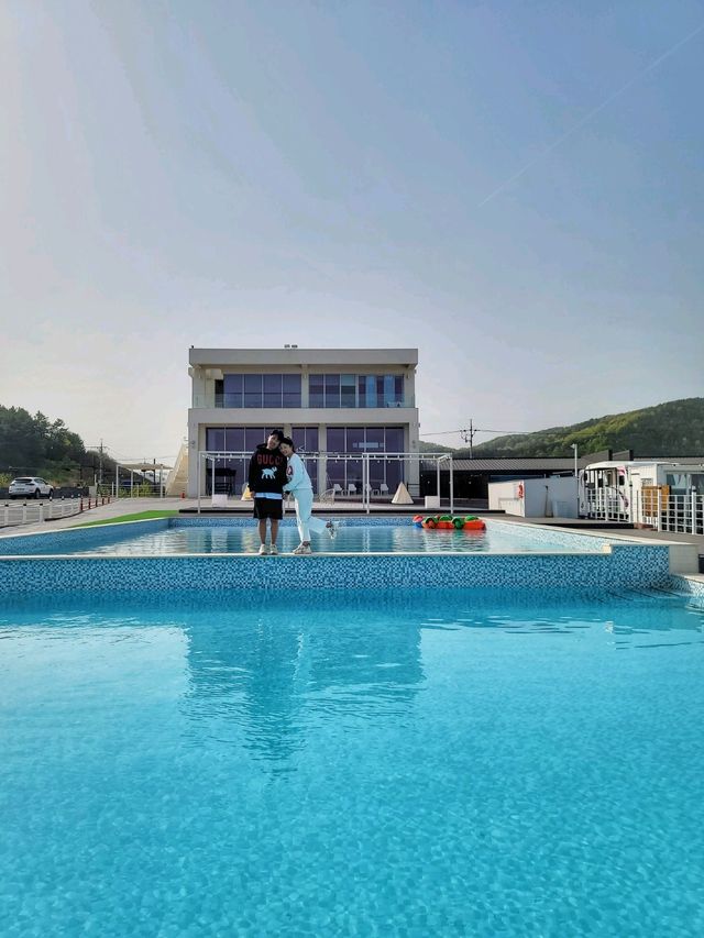 전객실 오션뷰 리조트감성 포항 포에스카라반🏝