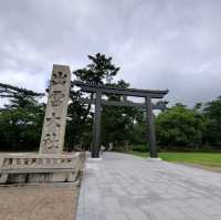 日本神道教最神社的地方之一「出雲大社」