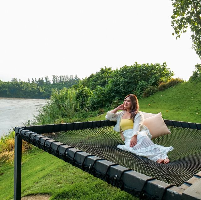 ที่พักติดริมแม่น้ำแคว The Tryst River Kwai