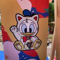 時代廣場迎新春💓Mickey Donald招財打卡點