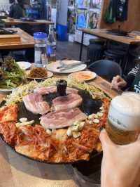 韓国/ソウル【四佳亭】美味しいサムギョプサルが食べられるお店🐷