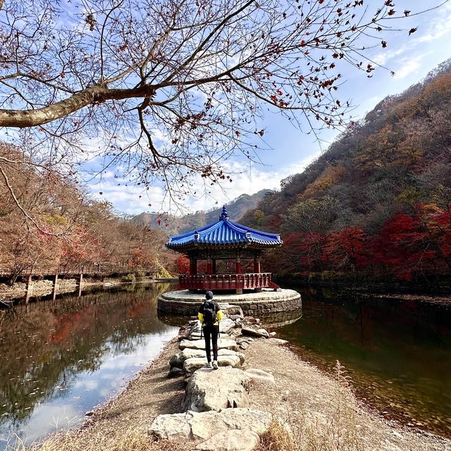 The most beautiful autumn place in korea . 
