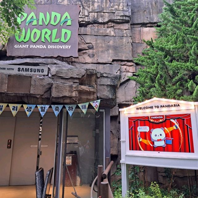 韓國🇰🇷愛寶樂園Everland😍參觀可愛熊貓館🐼