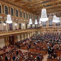 Wonderful hours in the Musikverein, Vienna 