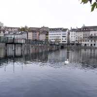 City walk in Zurich 