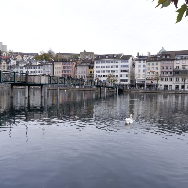 City walk in Zurich 