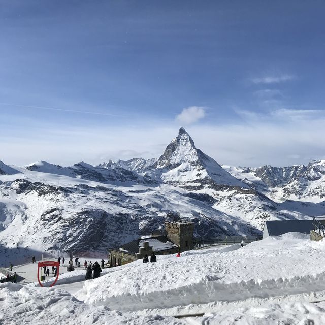 Stunning View of Matterhorn from Gornergrat