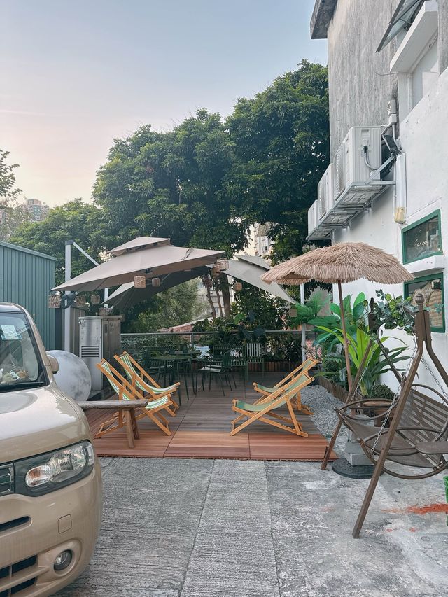 📍屯門｜村裡的綠色小屋🛖寵物友善咖啡店