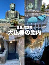 知らなかった大仏様の胎内に50円で！入れる！！