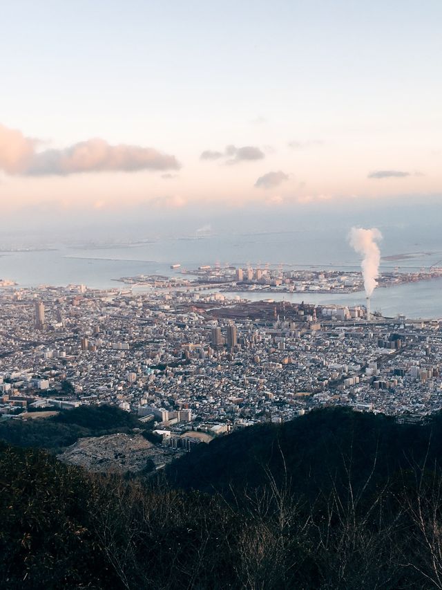 🇯🇵日本神戶摩耶山掬星台👣 必看的日本三大夜景